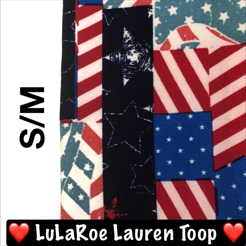 LuLaRoe Americana S/M Leggings brand new